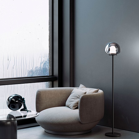 Напольный светильник Eurosvet 90327/1 черный - фото