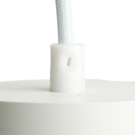 Светильник потолочный Feron Barrel HL4608 OPAL levitation 12W, 230V, GX53, белый, на подвесе 1,7 м - фото