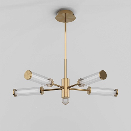 Потолочный светильник Eurosvet 50386/5 LED латунь - фото