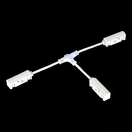 Ввод питания T-образный для магнитного шинопровода ST-Luce Белый ST006.559.00 - фото