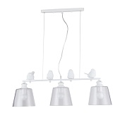 Торшер с абажуром ARTE LAMP A4289SP-3WH