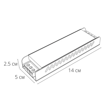 Блок питания 24V 100W 4.2А Arte Lamp STANDART A240406 - фото