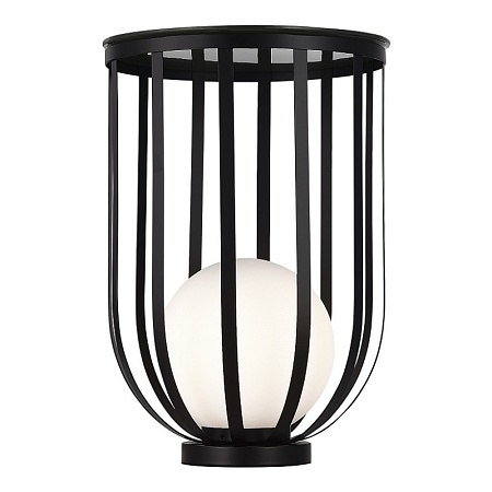 Светильник настольный ST-Luce Черный/Белый E27 1*60W SL6129.404.01 - фото
