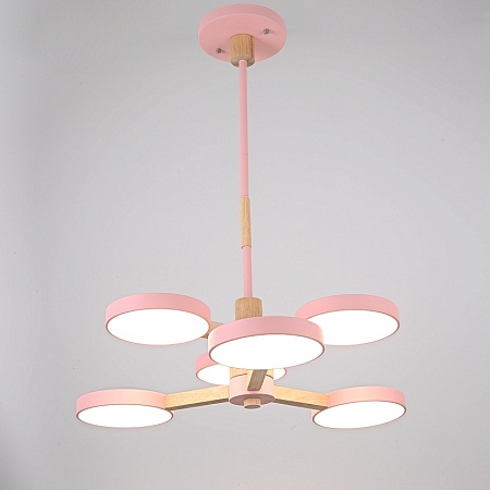 Подвесная Люстра Turna Dbl L6 Pink Imperiumloft 229081-26 - фото