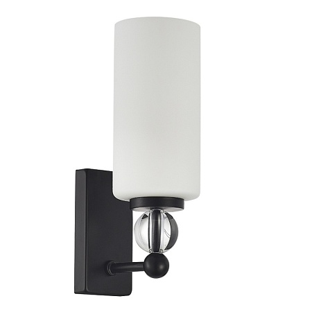 Светильник настенный ST-Luce черный/белый E27 1*40W SL2003.401.01 - фото