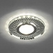 Светильник встраиваемый с LED подсветкой Feron CD979 потолочный MR16 G5.3 прозрачный, хром - фото