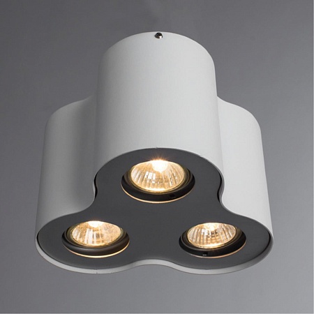 Точечный накладной светильник Arte Lamp FALCON A5633PL-3WH - фото
