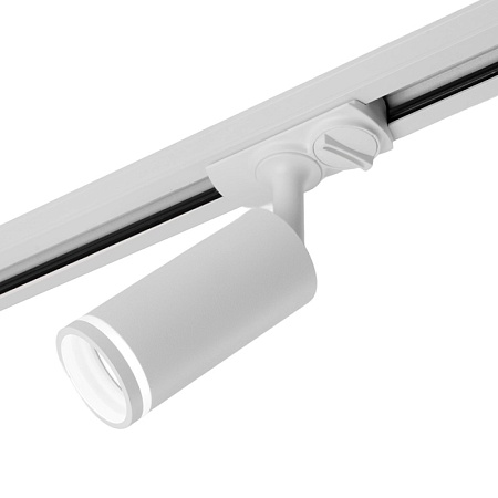 Светильник Feron AL146 трековый однофазный на шинопровод под лампу GU10, белый - фото