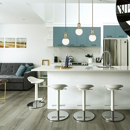 Подвесной акцентный светильник Eurosvet 50151/1 золото - фото