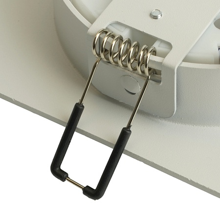 Светильник встраиваемый Feron DL506 потолочный GX53 белый + черный квадрат - фото