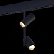 Магнитный трековый светильник Черный LED 1*16W 4000K 1 200Lm Ra>90 36° IP20 D45xH240 48 ST808.446.16 - фото