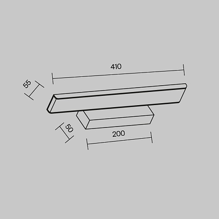 Подсветка Maytoni Gleam MIR005WL-L16B - фото