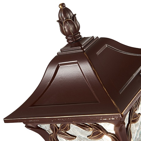 Светильник уличный наземный ST-Luce Кофейный/Кофейный, Прозрачный E27 1*60W SL083.705.01 - фото