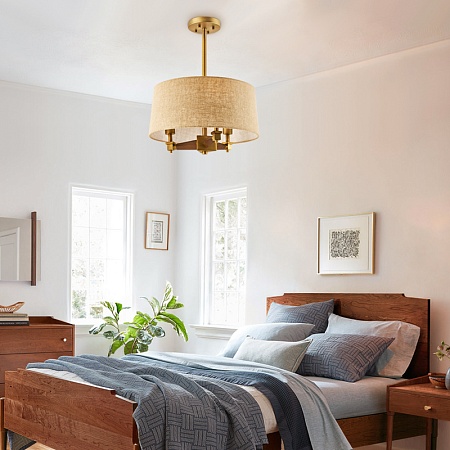 Люстра На Штанге Jorgenson Beige Imperiumloft 102090-26 - фото