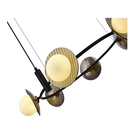 Светильник подвесной ST-Luce Черный/Дымчатый, Белый G9 6*5W 4000K SL1521.413.06 - фото