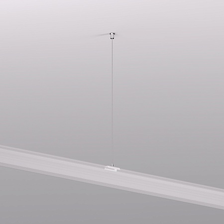 TR2127-WH Механический подвес для трека SMART BASE, IP20, 5м, белый, алюминий - фото