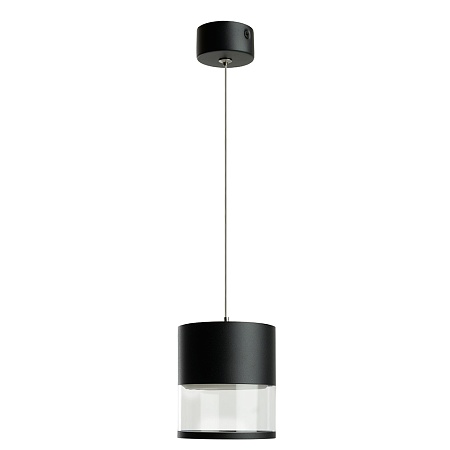 Светильник потолочный Feron HL4548 HALO levitation на подвесе GX53 12W 230V, черный 85*80 - фото
