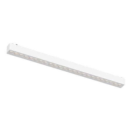 Магнитный трековый светильник Белый LED 1*24W 3000K 1 640Lm Ra>90 36° IP20 L445xW26xH24 ST673.536.24 - фото