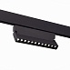 Магнитный трековый светильник Черный LED 1*12W 3000K 1 009Lm Ra>80 36° IP20 L219xW22xH1 ST362.436.12 - фото