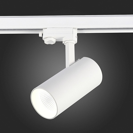 Св-к трек. Белый LED 1*30W 3000K 2 400Lm Ra>90 38° IP20 L170xW80xH245 165-265V ST661.536.30 - фото