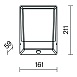 Настенный светильник (бра) Outdoor O448WL-L9GF3KSR - фото