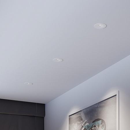 Светильник встраиваемый светодиодный Binnie 12W 4000K белый 15275/LED Elektrostandard - фото