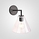 Бра Rh Utilitaire Funnel Shade Single Sconce Black Imperiumloft 123269-22 - фото