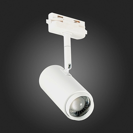 Св-к трек. Zoom Белый LED 1*12W 4000K 1 200Lm Ra>80 15-60° IP20 L137xW59xH179 170-240V ST600.546.12 - фото