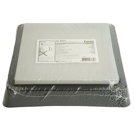 Выключатель 1-клавишный с окном для маркировки самовозвратный STEKKER, PSW10-214-54, открытой установки, 250В, 10А, IP54, белый/серый - фото