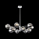 Светильник подвесной ST-Luce Хром/Дымчатый E14 12*40W SL1500.103.12 - фото