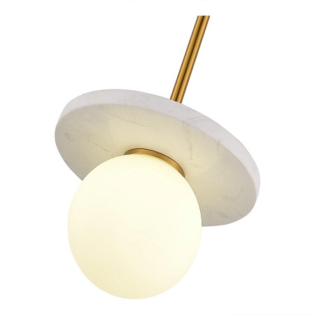 Светильник подвесной ST-Luce Латунь/Латунь, Белый G9 LED 1*5W 4000K SL1191.353.01 - фото