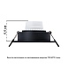 Точечный встраиваемый светильник Arte Lamp DASH MINI A2764PL-1BK - фото