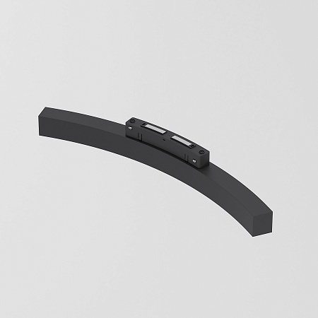 Slim Magnetic Трековый светильник для радиусного шинопровода 12W 4200K Intenso чёрный Ø 800мм 85184/01 Elektrostandard - фото