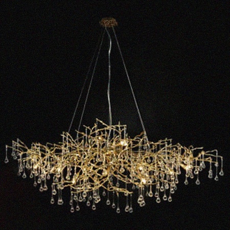 10067/1500 GD Подвесная люстра LOFT IT Bijout - фото