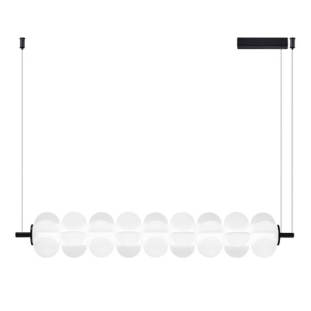 Светильник подвесной ST-Luce Черный/Белый LED 1*30W 3000K SL6121.413.01 - фото