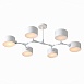Светильник потолочный Белый/Белый E14 6*60W SLE183502-06 - фото