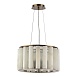 Светильник подвесной ST-Luce Бронза, Прозрачный/Белый алебастр E14 6*40W SL1516.303.06 - фото