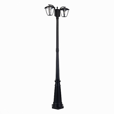 Светильник уличный наземный ST-Luce Черный/Черный, Прозрачный E27 2*40W SL081.405.02 - фото