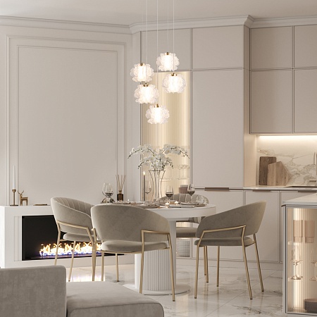 Подвесной светильник Freya FR5579PL-L8BS - фото