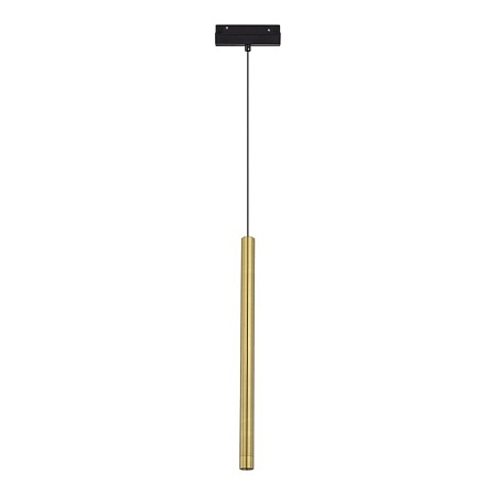 Магнитный трековый светильник Золотистый LED 1*8W 3000K 450Lm Ra90 24° IP20 D30xH500 48 ST683.336.08 - фото