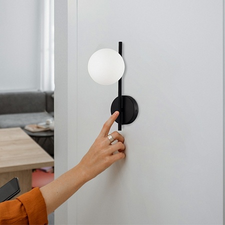 Светильник настенный Черный/Белый G9 LED 1*5W 4000K SLE1193-401-01 - фото