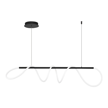 Светильник подвесной ST-Luce Черный/Белый LED 1*45W 3000K SL6102.403.45 - фото