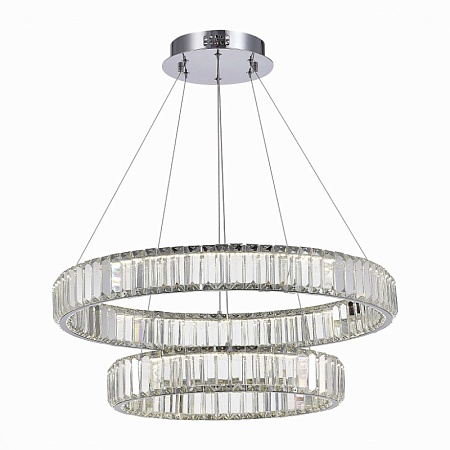 Люстра подвесная ST-Luce Хром/Прозрачный LED 1*70W 4000K SL1622.103.02 - фото