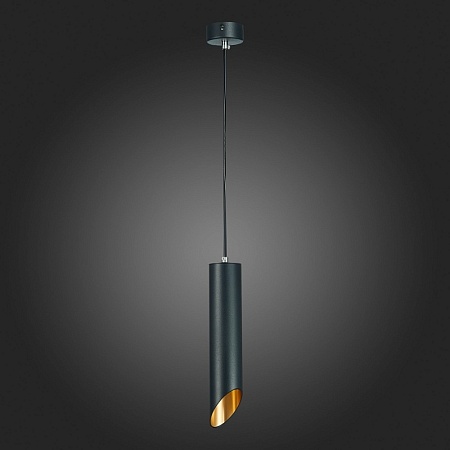 Светильник подвесной Черный GU10 1*50W IP20 D60xH300 220V Без ламп ST152.403.01 - фото