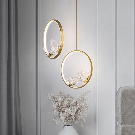 Подвесной Светильник Babetta Ring 1 L320 Brass 4000К Imperiumloft 186735-23 - фото