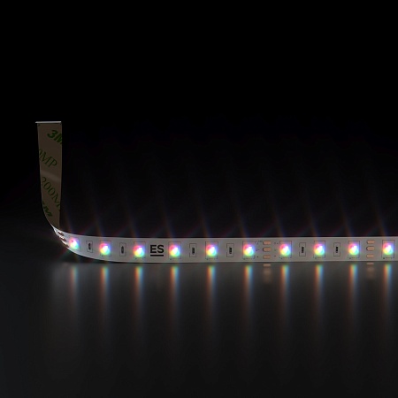 Светодиодная лента 24 В 14,4 Вт/м 60 Led/м 5050+5050 IP20, MIX RGB/холодный белый, 5 м Лента светодиодная 24V 14,4W 60Led 5050+5050 IP20 MIX RGB/холодный белый, 5м Elektrostandard - фото