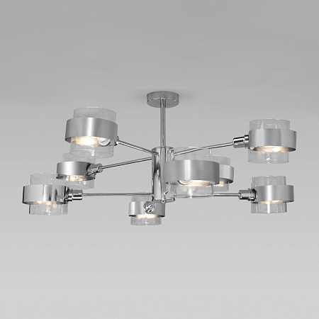 Потолочный светильник Eurosvet 70127/8 хром - фото