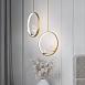Подвесной Светильник Babetta Ring 1 L320 Brass 4000К Imperiumloft 186735-23 - фото