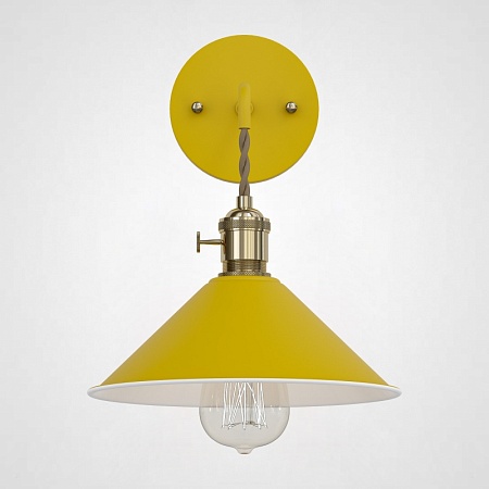 Бра С Подвесным Плафоном Braid Wall Yellow Imperiumloft 181879-26 - фото