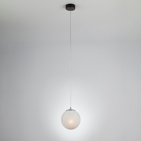 Подвесной светильник в стиле лофт 70069/1 хром/черный - фото